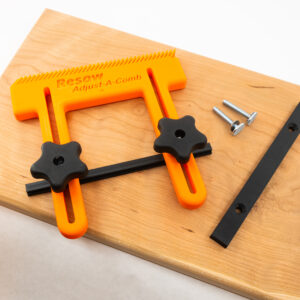 Resaw adjust-a-comb with feather, slides,t-bolts and accessories