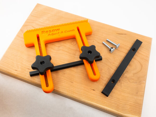 Resaw adjust-a-comb with feather, slides,t-bolts and accessories
