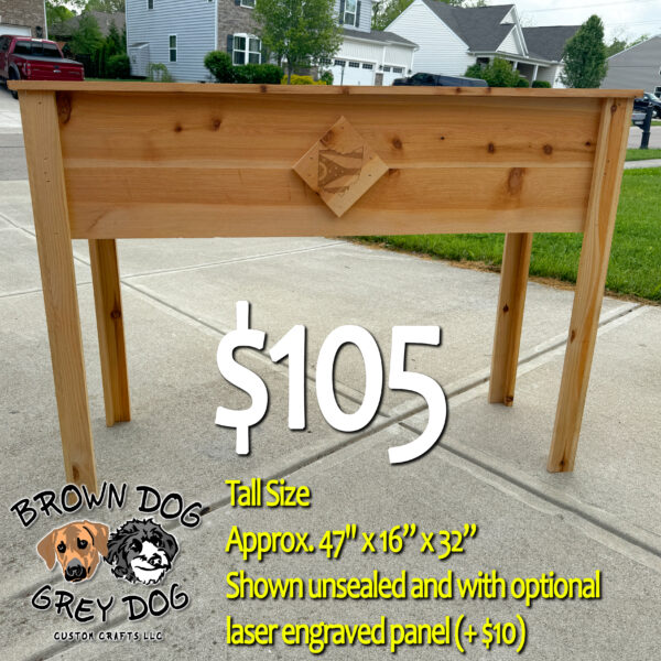 Natural Cedar Planters (Local Pickup Only) - Image 4